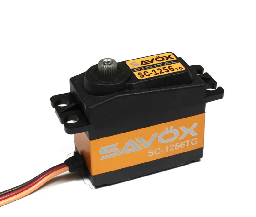 Savox SC-1256TG Titanium Gear Digital Servo — High Torque and Superior Performance