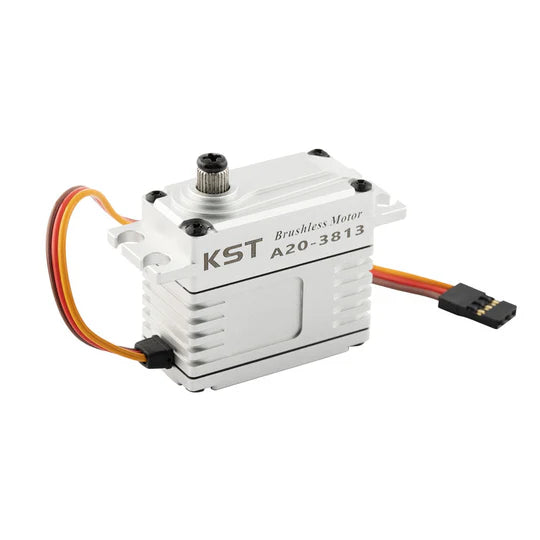 KST A20-3813 V8.0 Brushless HV Phosphor Bronze & Hardened Steel Gear Servo 43Kg