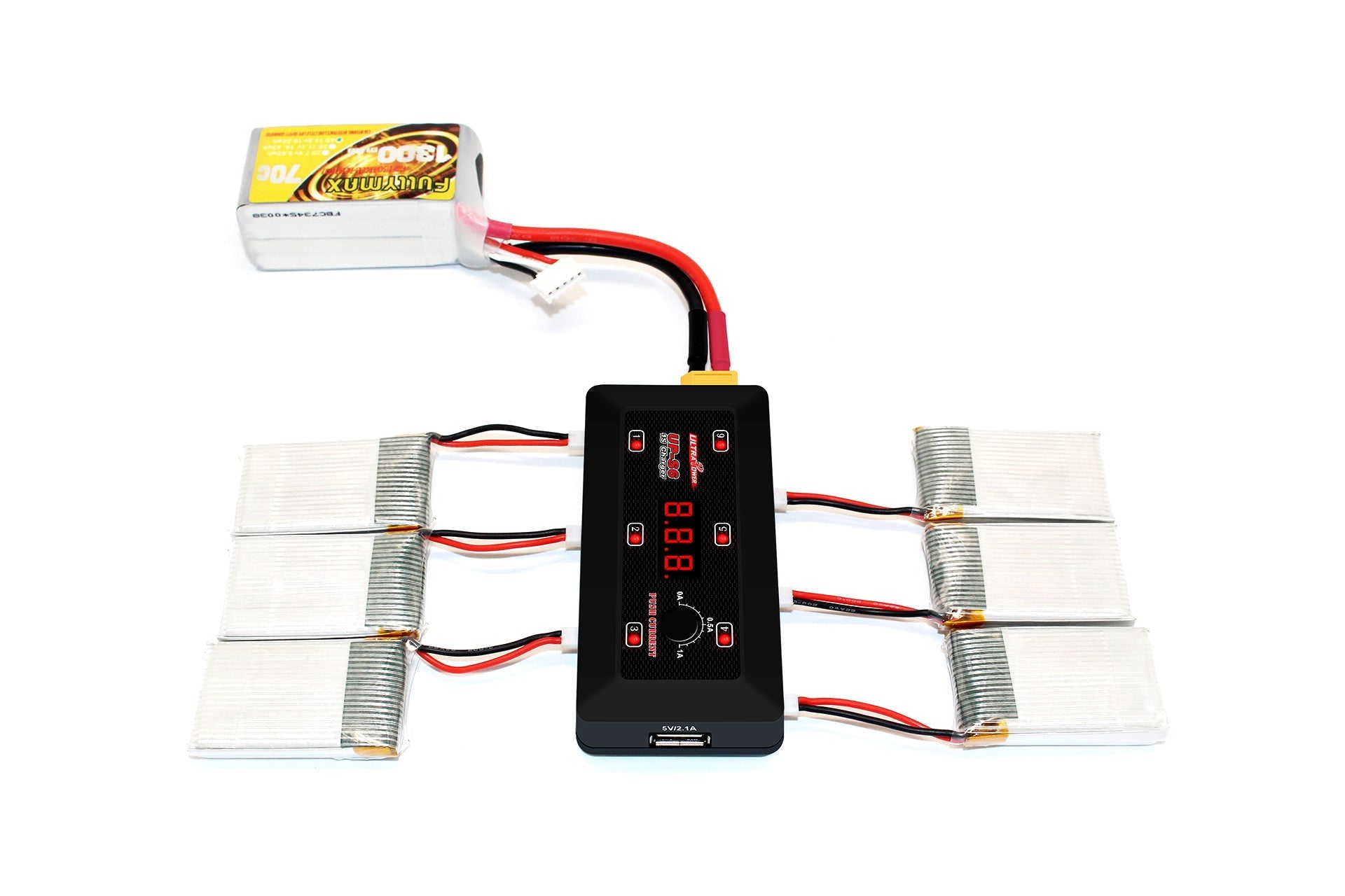 ULTRAPOWER UP-S6 Lithium Battery Charger | Advanced 6-Channel Micro-UAV Power
