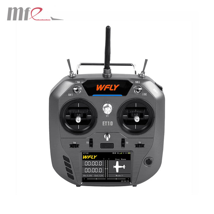 Makeflyeasy ET10 Model 10 channel English RF209S receiver remote control fixed wing