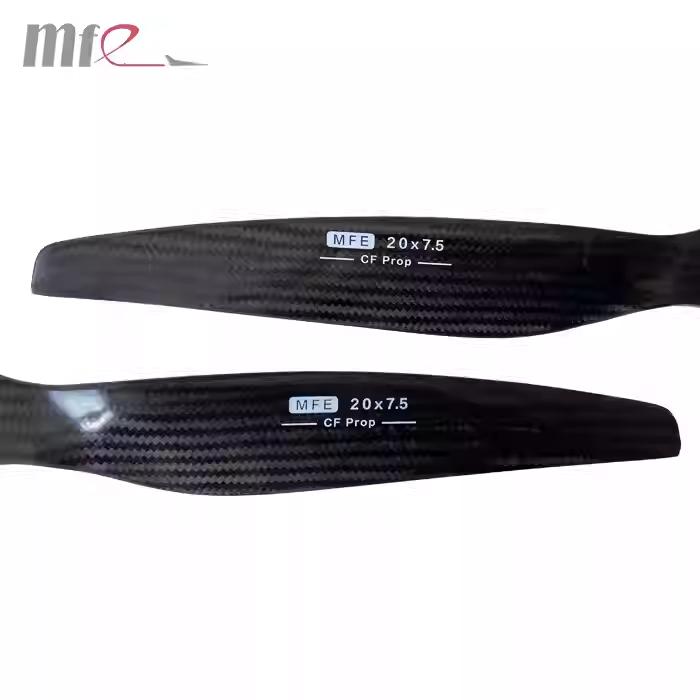 Makeflyeasy carbon fiber sandwich composite paddle 2075 for aerial survey VTOL.