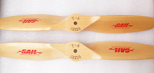 High Performance SAIL Beechwood Propeller  High Pitch Design for Gas Powered Drones