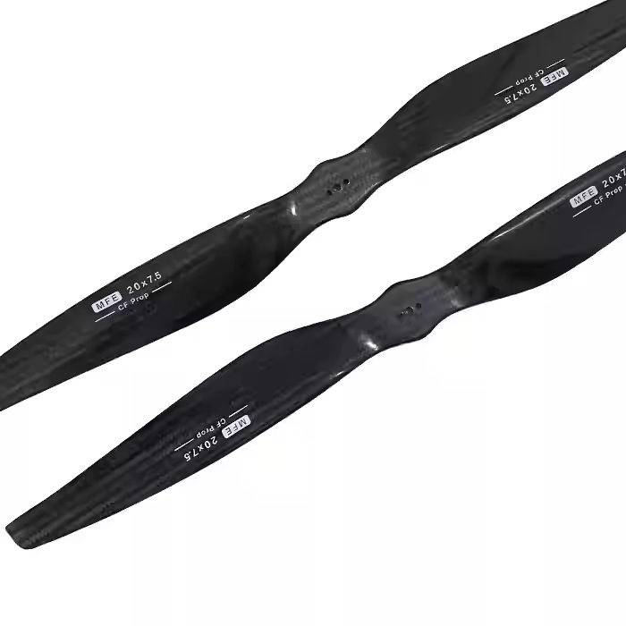 Makeflyeasy carbon fiber sandwich composite paddle 2075 Plateau paddle aerial survey VTOL