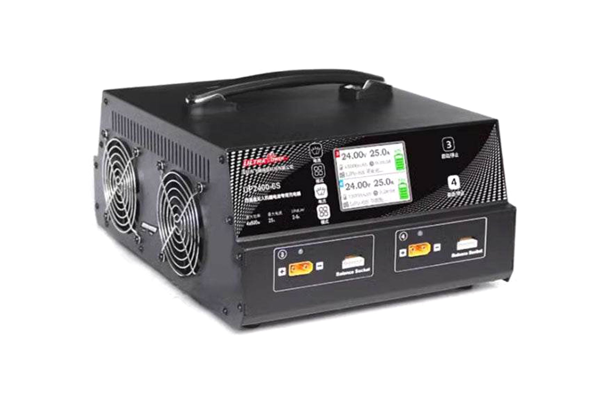 Intelligent Battery Charger - UP2400-6S 4x600W 25A Professionally Designed