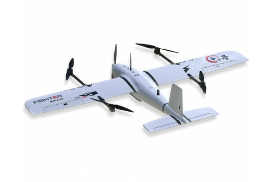Makeflyeasy Fighter 2430mm 4+1 UAV Drones VTOL with EPO, EVA, carbon fiber construction.