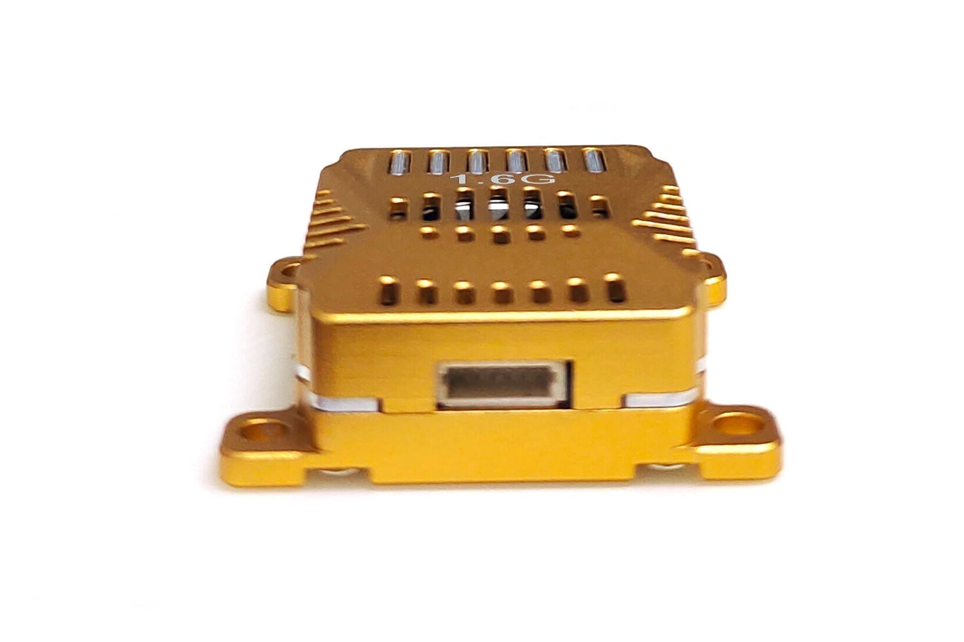 1.6Ghz 3W 3km long range video transmitter in gold casing.