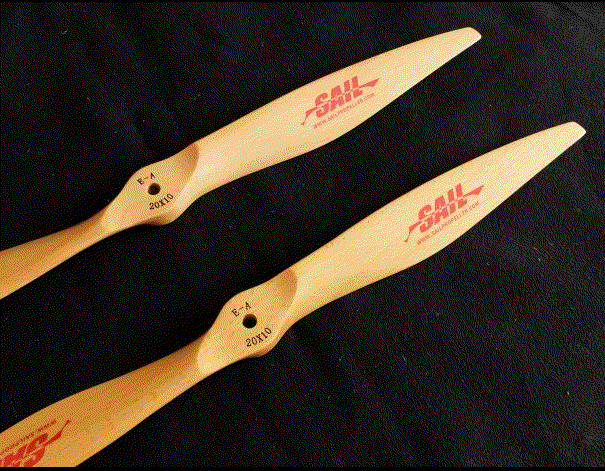 SAIL Beechwood Propeller 9 14 Inch  Forward & Reverse Blades for Brushless Motor RC Airplanes