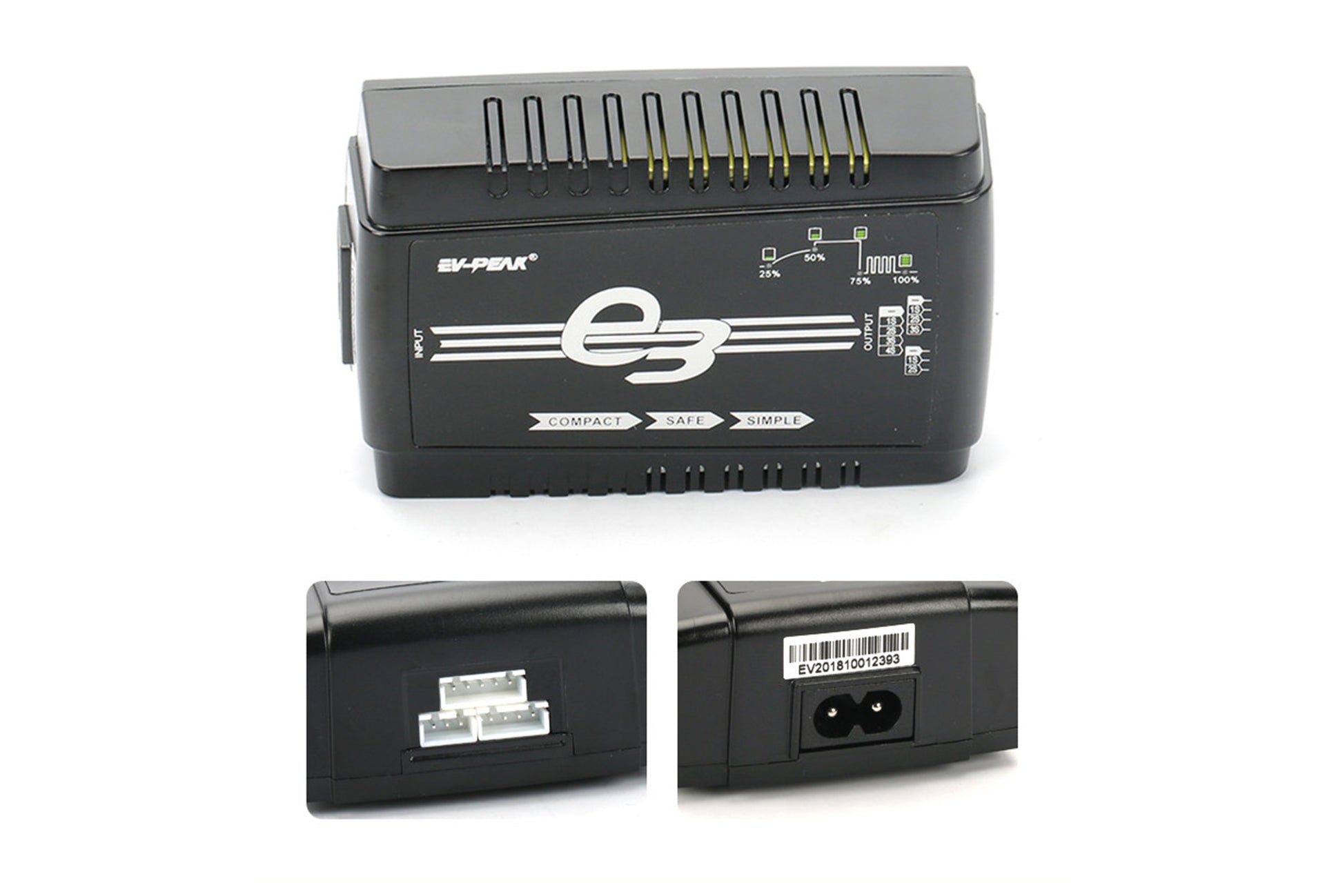  Balance Charger: EV-PEAK E3 3A for Efficient Battery Charging