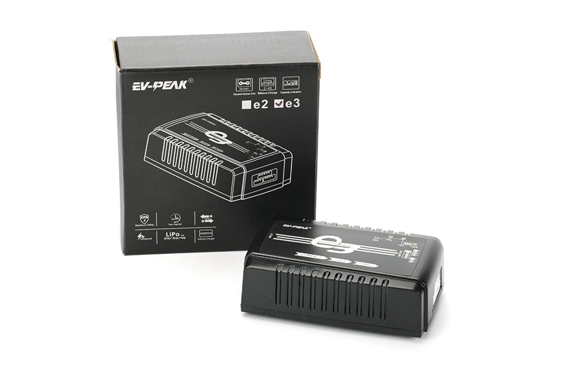  Balance Charger: EV-PEAK E3 3A for Efficient Battery Charging