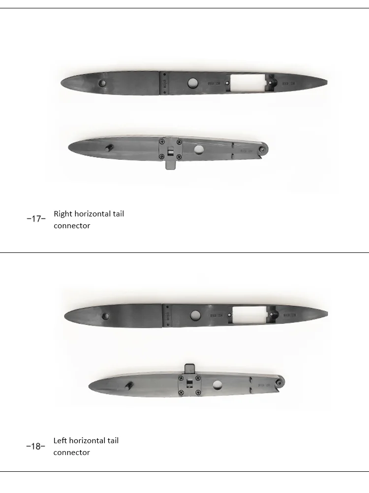 Makeflyeasy Fighter aerial survey carrier KIT (EPO, EVA, carbon tube, ABS connector) Parts UAV