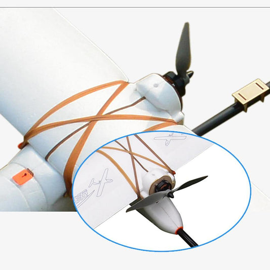 Skywalker 1900mm Fixed Wing Drone with motor and propeller detail.