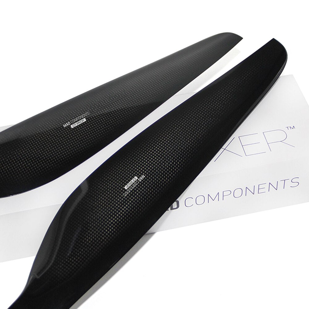 MAD FLUXER pro 30x10 inch Matt carbon fiber Propeller
