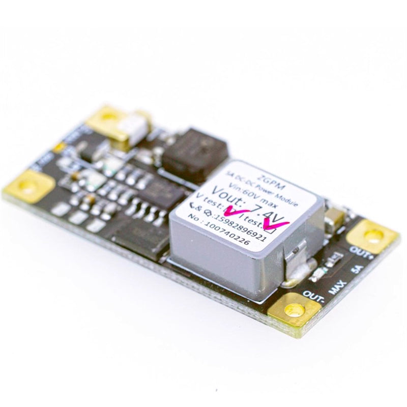 5A output DC regulated step-down mini low-voltage power module With metal housing