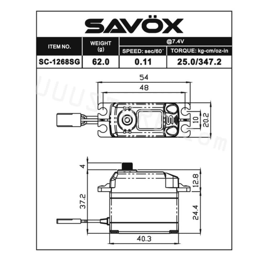 Savox SC-1268SG Servo