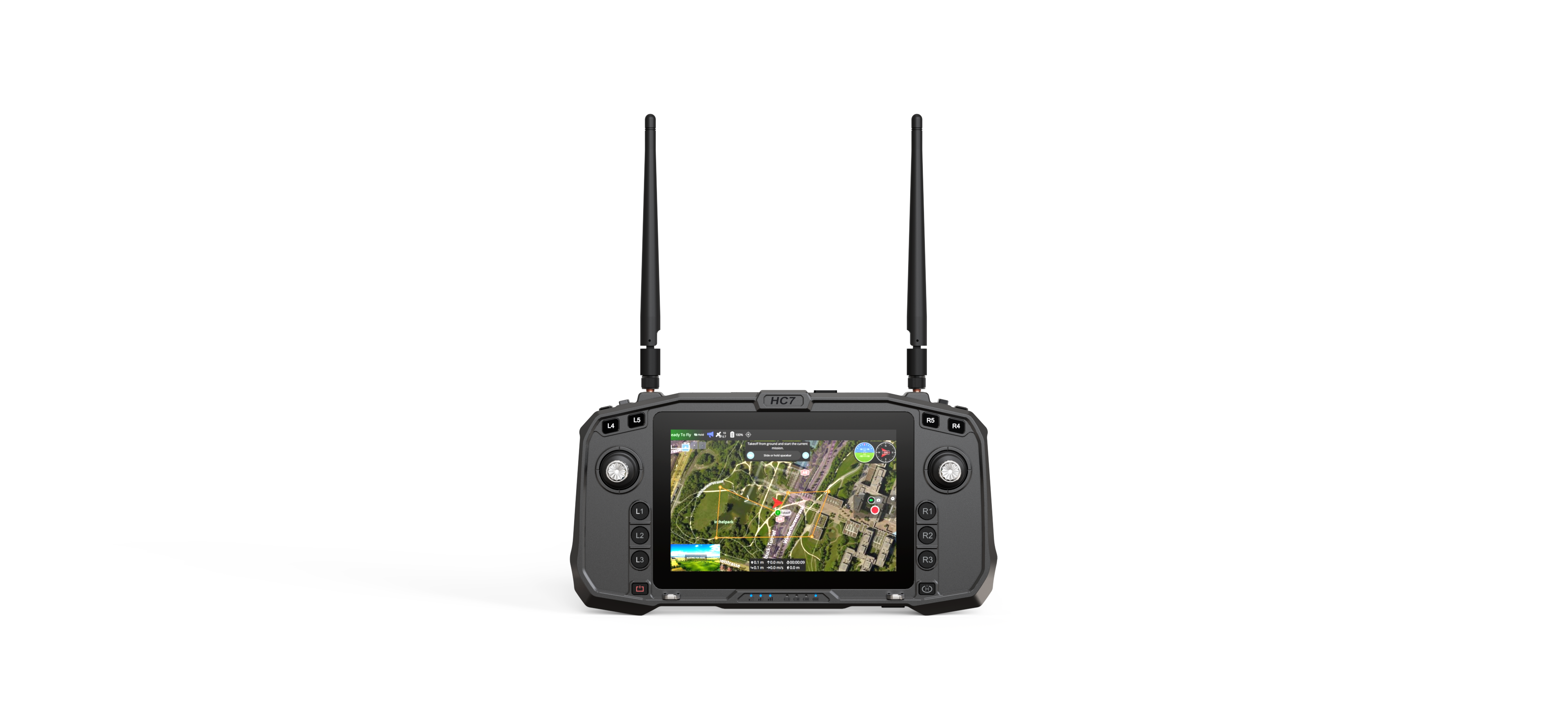 HC7N Handheld Ground terminal File Transfer and External Storage