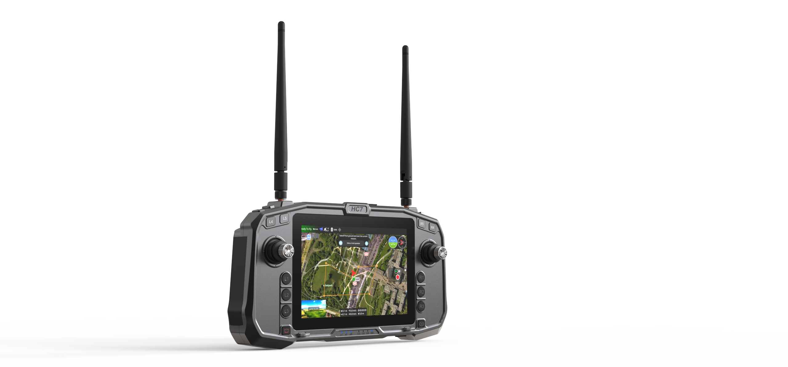 HC7N Handheld Ground terminal File Transfer and External Storage