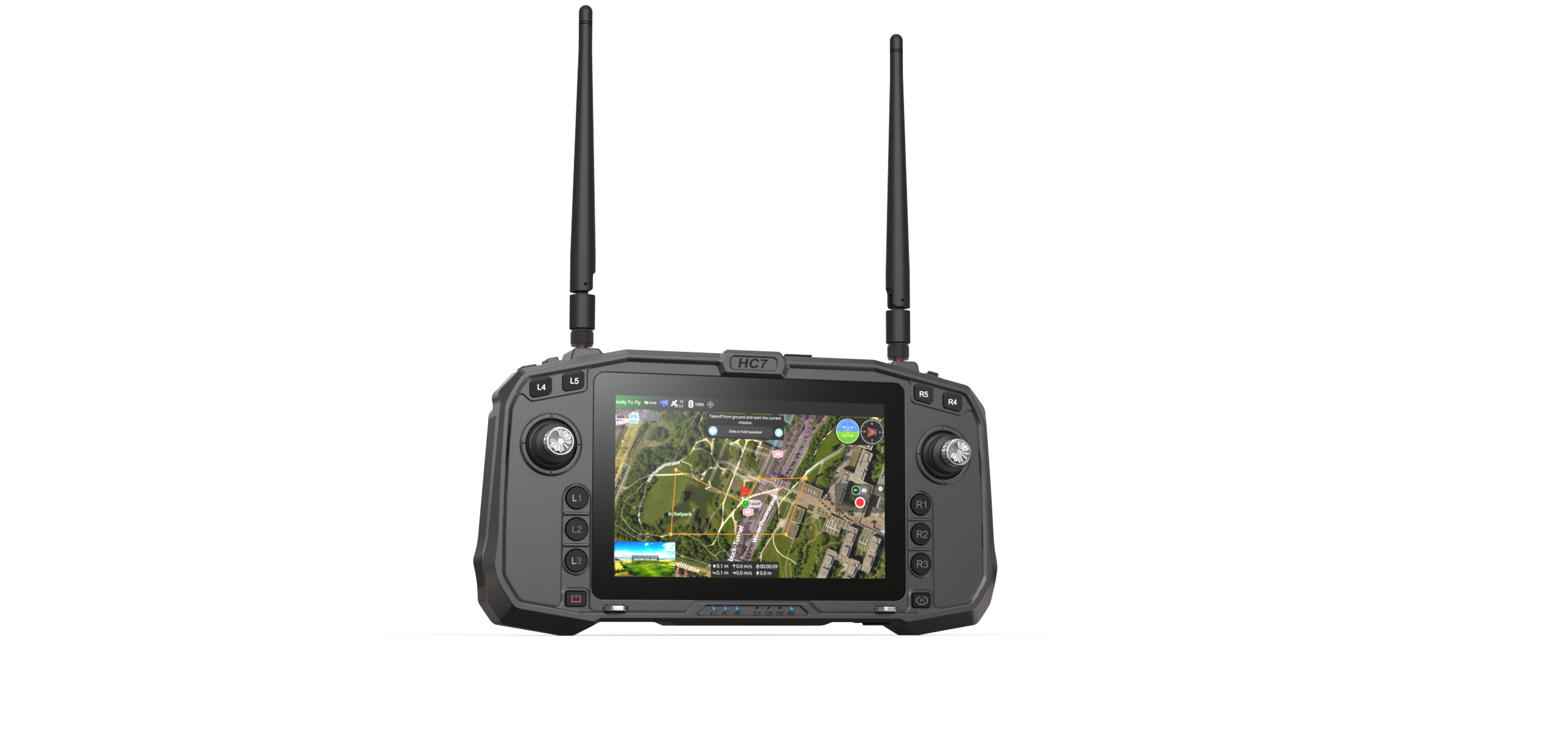 HC7N Handheld Ground terminal File Transfer and External Storage