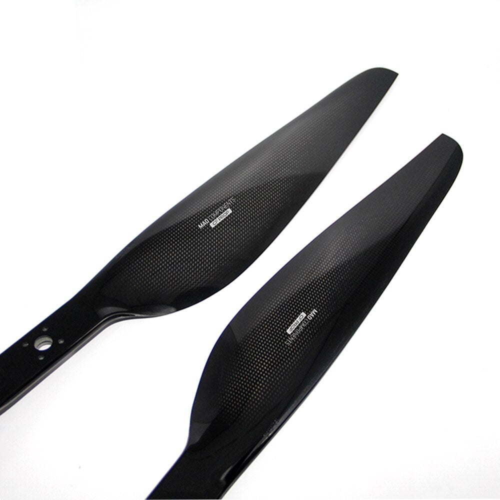 MAD40*13.1 inch Fluxer Pro-shine electric motor carbon propeller Lightweight Low Noise Blades Props for drone - uavmodel