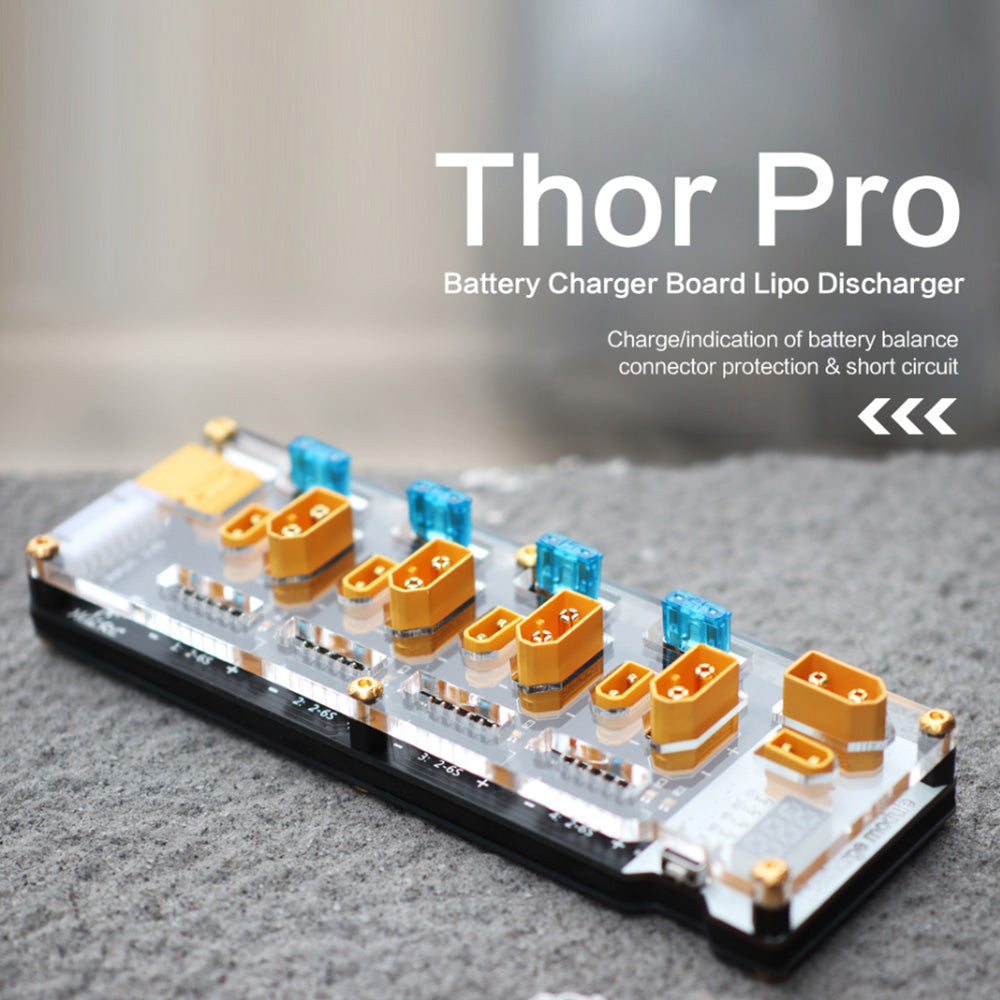HGLRC PRO Lithium Battery Balance Charger Board 40A XT60 XT30 2-6S LIPO Discharger for IMAX B6 ISDT Q6 HOTA D6 Pro P6 DIY Parts