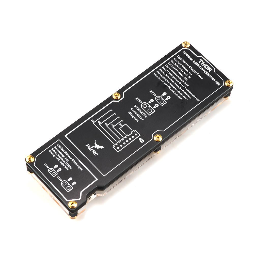 HGLRC PRO Lithium Battery Balance Charger Board 40A XT60 XT30 2-6S LIPO Discharger for IMAX B6 ISDT Q6 HOTA D6 Pro P6 DIY Parts