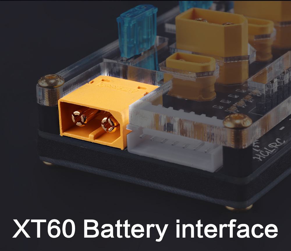 HGLRC PRO Lithium Battery Balance Charger Board 40A XT60 XT30 2-6S LIPO Discharger for IMAX B6 ISDT Q6 HOTA D6 Pro P6 DIY Parts