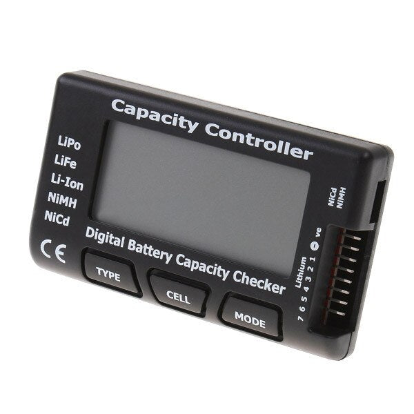 RM267 Digital Battery Capacity Checker for LiPo LiFe Li-ion NiMH Nicd - TOOLS ELECTRONICS.