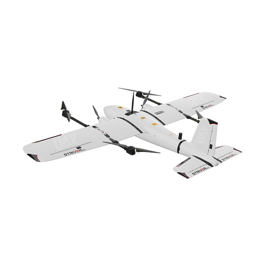 Makeflyeasy Striver mini VTOL UAV Drone with 2100mm wingspan and vertical takeoff.